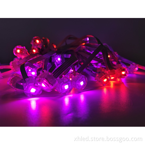 IP67 Waterproof DMX512 Pixel LED Eave Lights for Outdoor Christmas Decorations